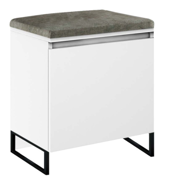 Szafka Megan 1P Biały/Szary 50X37X61 Cm 949191