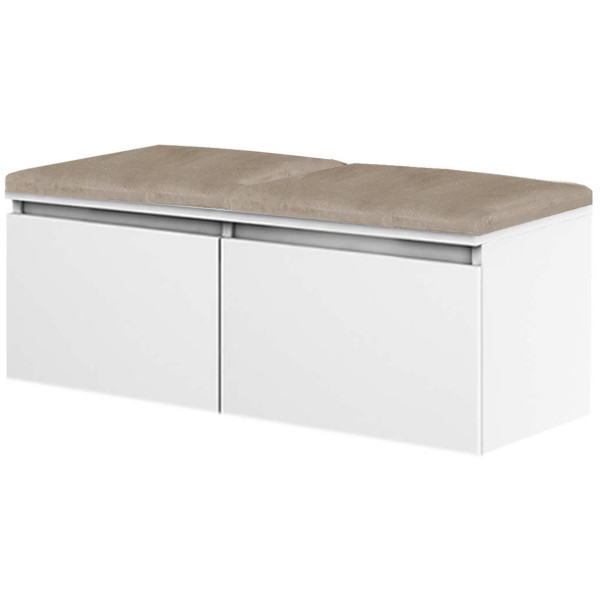 Szafka Megan 2 Biały/Beż 100X37X49 Cm 949195