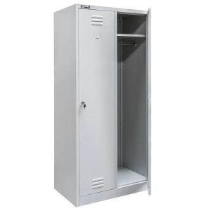 Szafka Metalowa Ubraniowa Socjalna BHP 180x80x50cm Szara Mega-M 756865 Szafka Metalowa Ubraniowa Socjalna BHP 180x80x50cm Szara Mega-M 756865