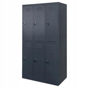 Szafka Metalowa Ubraniowa Socjalna BHP 180x90x50cm Grafit Mega-M 756867 Szafka Metalowa Ubraniowa Socjalna BHP 180x90x50cm Grafit Mega-M 756867