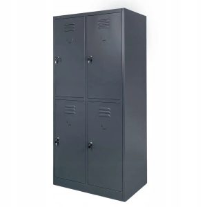 Szafka Metalowa Ubraniowa Socjalna BHP 4-Skrytkowa 180x80x50cm Mega-M 756844 Szafka Metalowa Ubraniowa Socjalna BHP 4-Skrytkowa 180x80x50cm Mega-M 756844