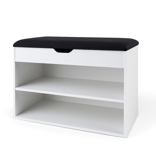 Szafka na buty z siedziskiem LEVA, 60 x 30 x 47 cm 795411