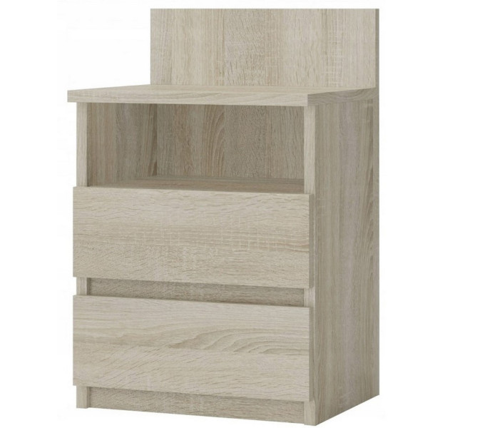 Szafka nocna 2 szuflady SM1 sonoma 782414