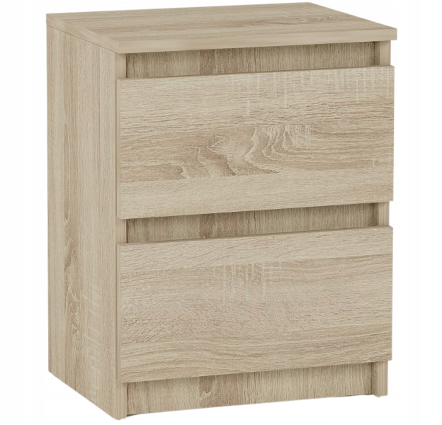 Szafka nocna 40cm 2 szuflady komoda stolik FRAMIRE R-2 sonoma 946888