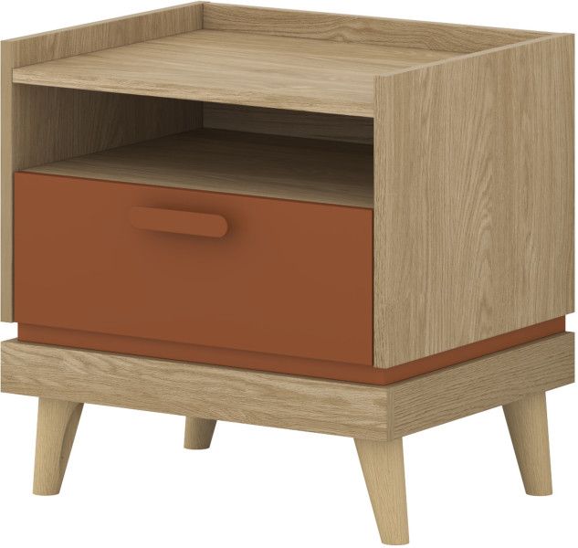 Szafka nocna 50 cm z szufladą SCANDI 1021618