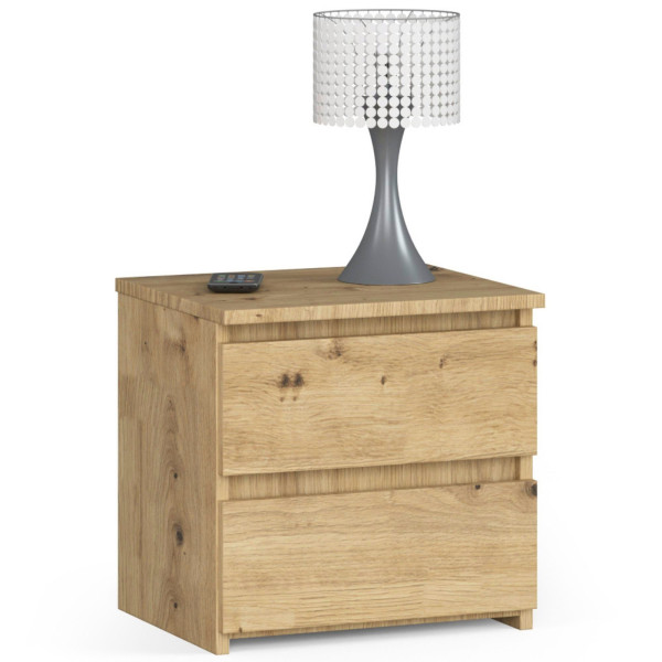 Szafka nocna AKORD CL2 Dąb Artisan 40 cm mat 40x35x40 cm 302966