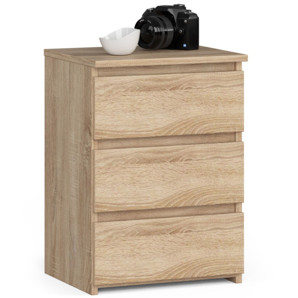 Szafka nocna AKORD CL3 Dąb Sonoma 40 cm mat 40x35x57 cm 301658