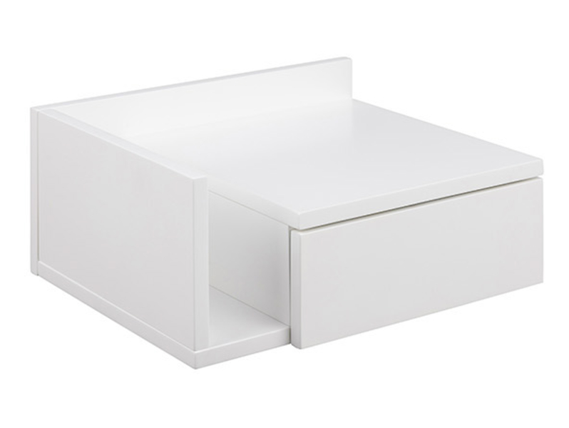 Szafka nocna Ashlan 40 cm z szufladą biała 49155