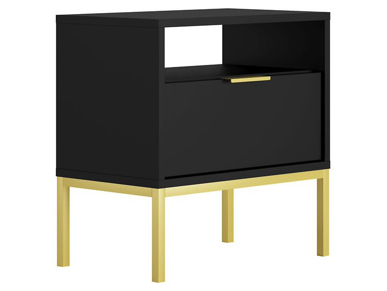 Szafka nocna Austin 55 cm czarna 354854