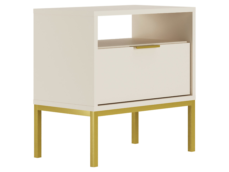 Szafka nocna Austin 55 cm kaszmir/biały 354856