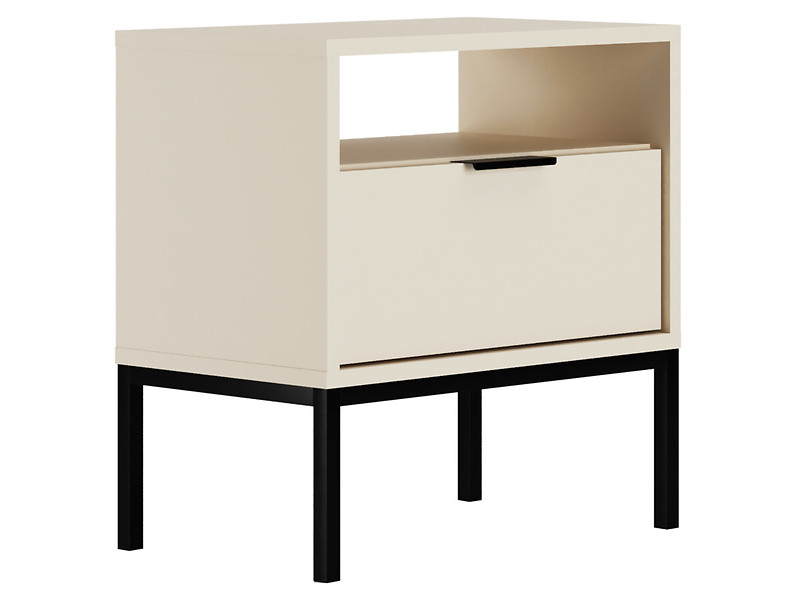 Szafka nocna Austin 55 cm kaszmir/czarny 354855