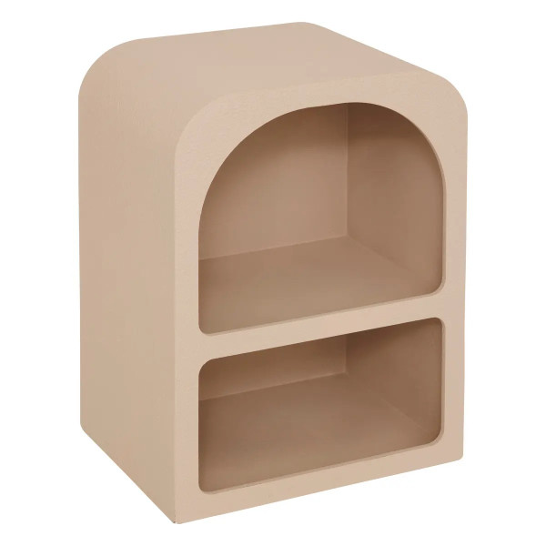 Szafka nocna beżowa MDF Dana 55x40x30 cm 742638