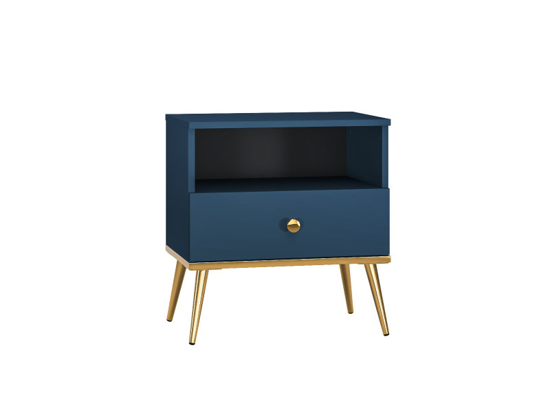 Szafka nocna BLU 1S granatowa 276550