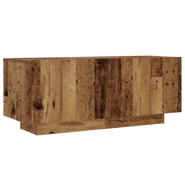 Szafka Nocna Brąz Komoda Stolik Półka Nocna Do Sypialni 100x35x40 cm 855840