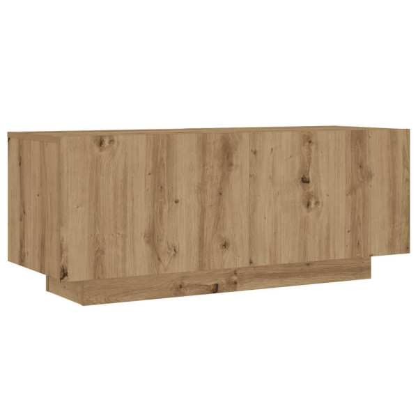Szafka Nocna Brąz Komoda Stolik Półka Nocna Do Sypialni 100x35x40 cm 855836