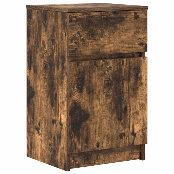 Szafka Nocna Brąz Komoda Stolik Półka Nocna Do Sypialni 39x35x65 851808