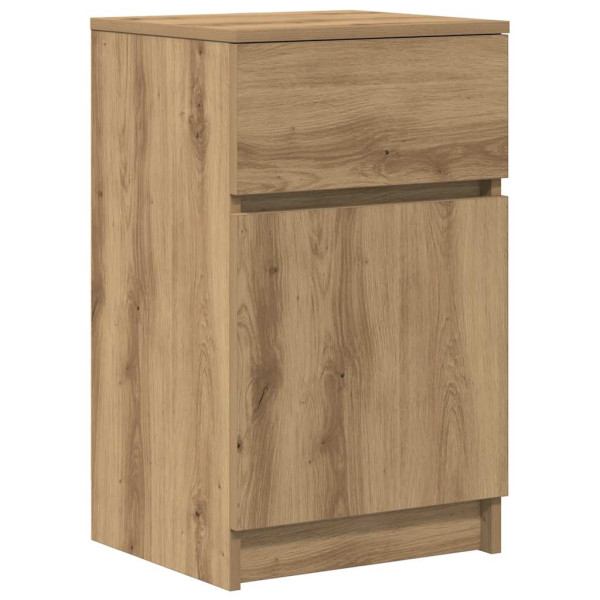 Szafka Nocna Brąz Komoda Stolik Półka Nocna Do Sypialni 39x35x65 851858