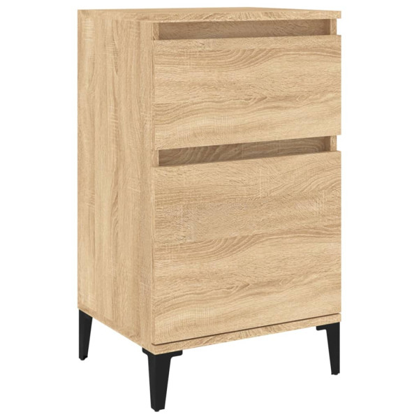 Szafka Nocna Brąz Komoda Stolik Półka Nocna Do Sypialni 40x35x70 cm 857451
