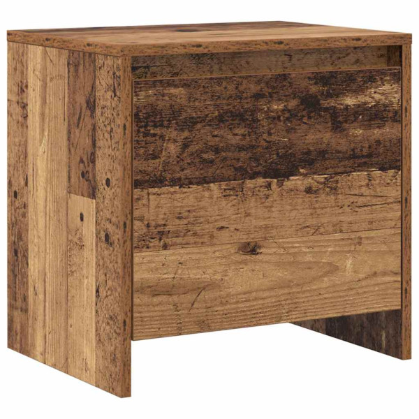 Szafka Nocna Brąz Komoda Stolik Półka Nocna Do Sypialni 45 x 34 x 44.5 cm 848283