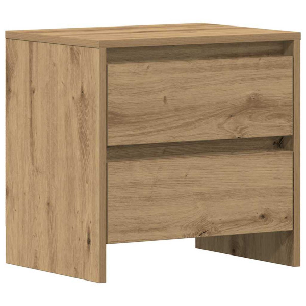 Szafka Nocna Brąz Komoda Stolik Półka Nocna Do Sypialni 45 x 34 x 44.5 cm 848350