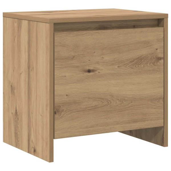 Szafka Nocna Brąz Komoda Stolik Półka Nocna Do Sypialni 45 x 34 x 44.5 cm 848182