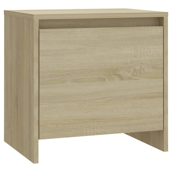 Szafka Nocna Brąz Komoda Stolik Półka Nocna Do Sypialni 45x34x44.5 cm 848828