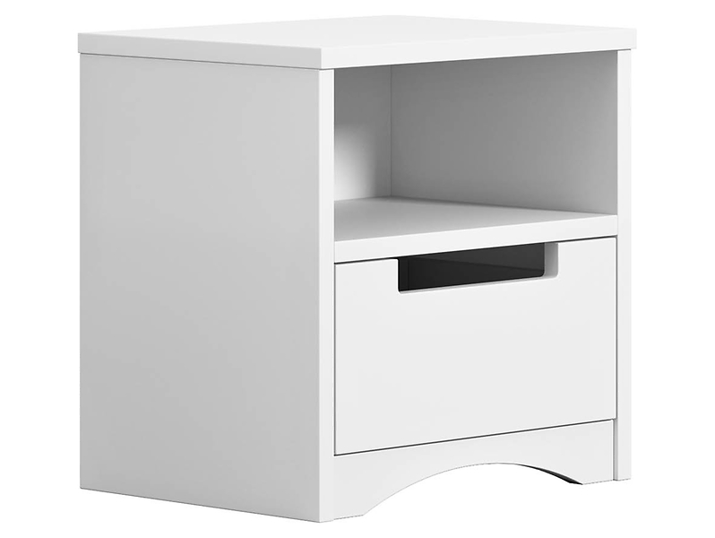 Szafka nocna Classic 39 cm z szufladą biała 102343