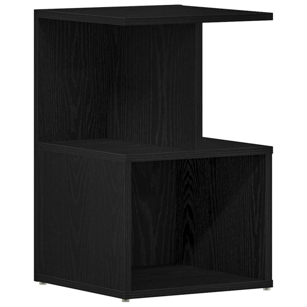 Szafka Nocna Czarna Komoda Stolik Półka Nocna Do Sypialni 35 x 35 x 55 855028