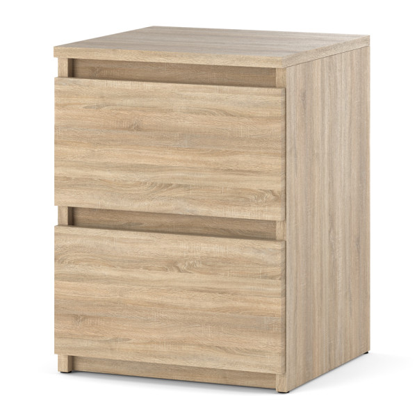 Szafka nocna drewniana do sypialni 40cm stolik nocny sonoma 439414