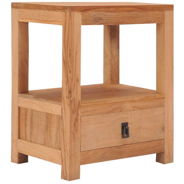 Szafka Nocna Drewniana Komoda Stolik Nocny Do Sypialni 40 x 30 x 50 cm 852448