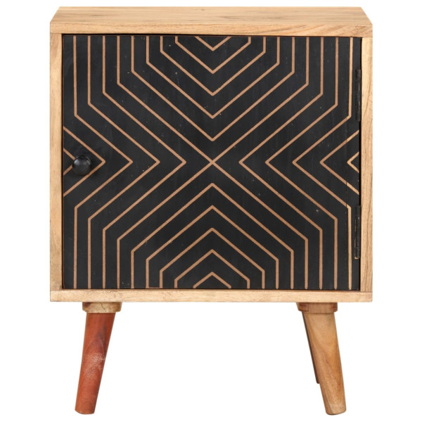 Szafka Nocna Drewniana Komoda Stolik Nocny Do Sypialni 40 x 30 x 50 cm 852483
