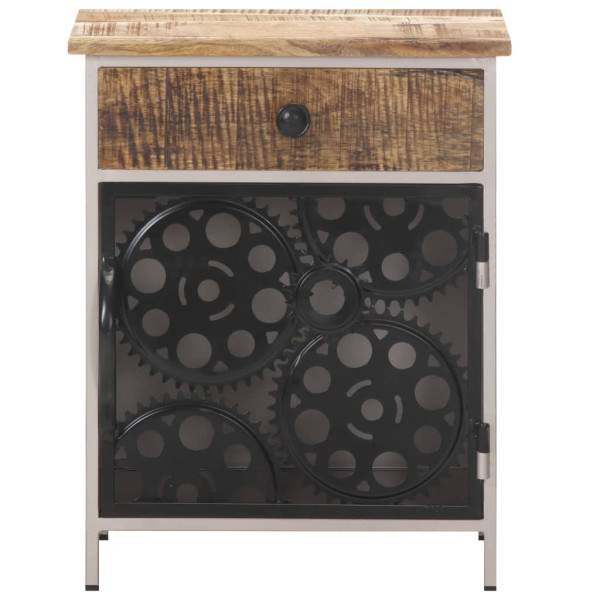 Szafka Nocna Drewniana Komoda Stolik Nocny Do Sypialni 40x30x50 cm 852403