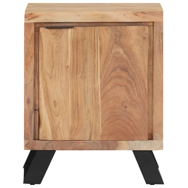 Szafka Nocna Drewniana Komoda Stolik Nocny Do Sypialni 40x30x50 cm 852461