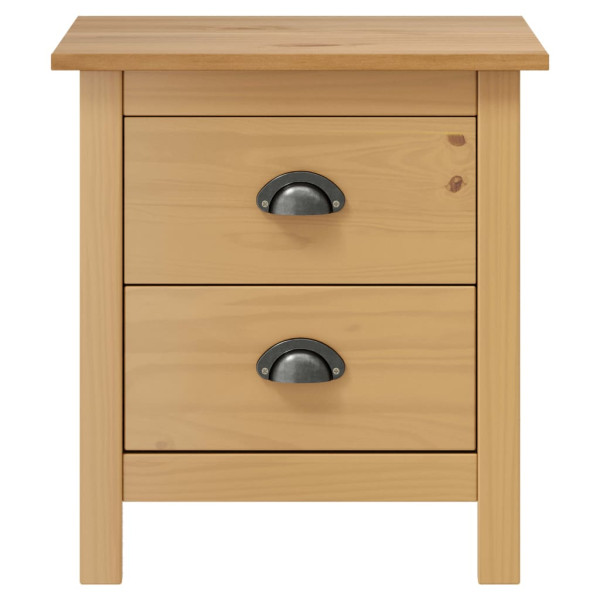 Szafka Nocna Drewniana Komoda Stolik Nocny Do Sypialni 46x35x49.5 cm 851613