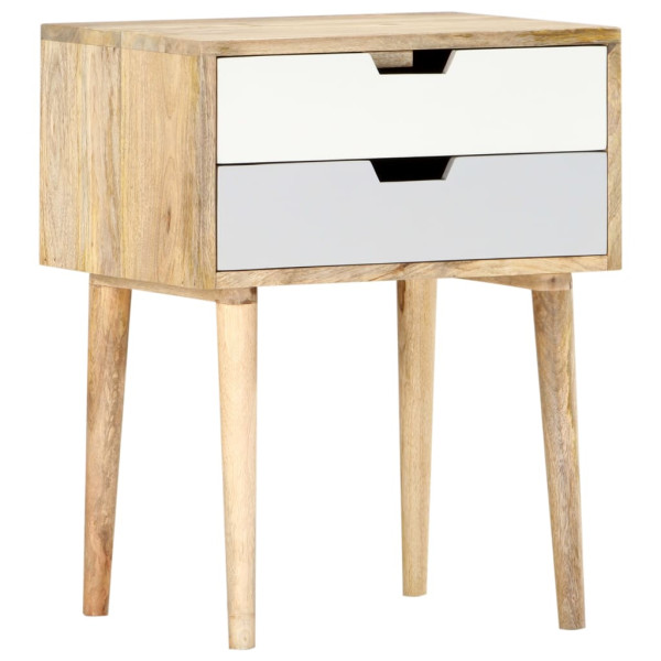 Szafka Nocna Drewniana Komoda Stolik Nocny Do Sypialni 47 x 35 x 59 cm 852438