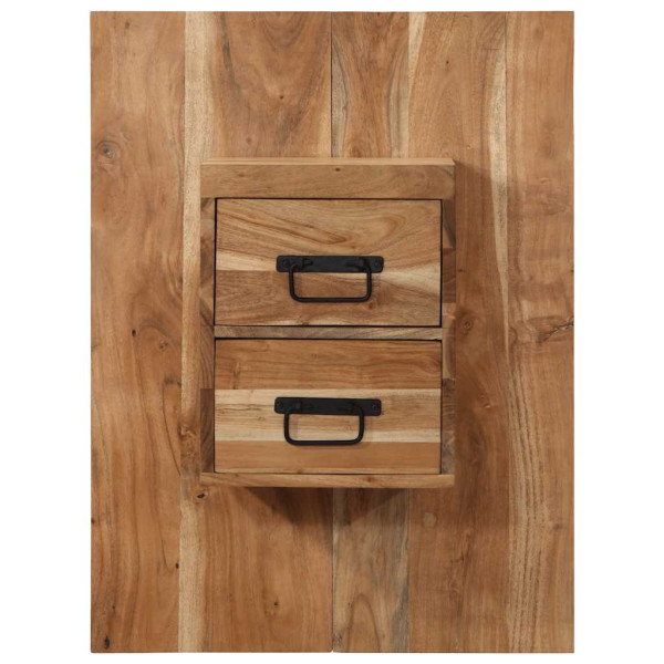 Szafka Nocna Drewniana Komoda Stolik Nocny Do Sypialni 60x32x80 cm 854987
