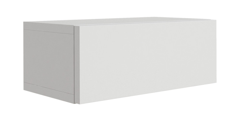 Szafka nocna – front gładki, biały, 40 x 20 x 16 cm, 40 x 20 x 16 cm 701677
