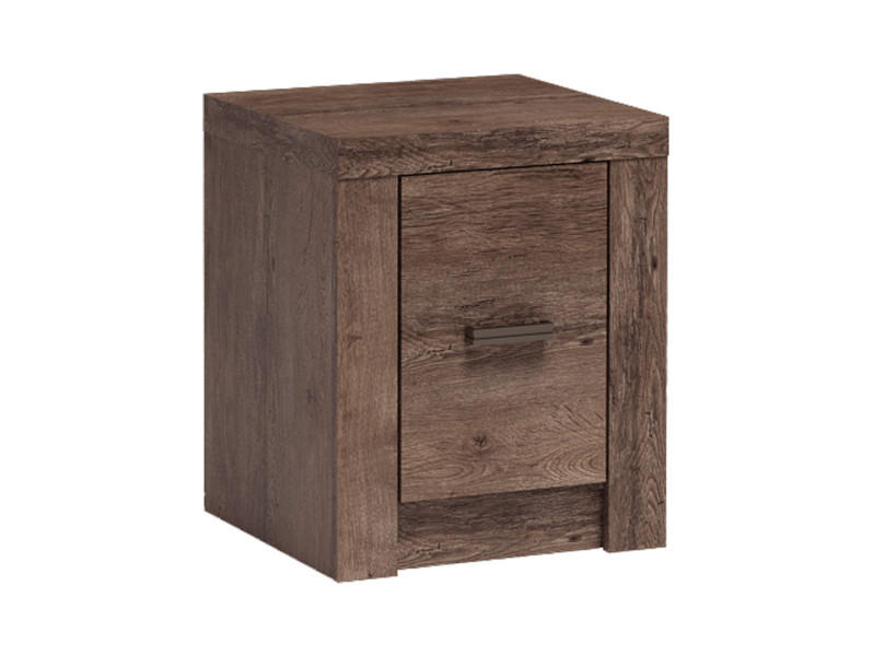Szafka nocna INDIANAPOLIS JESION CIEMNY z drzwiczkami 45 cm 136336