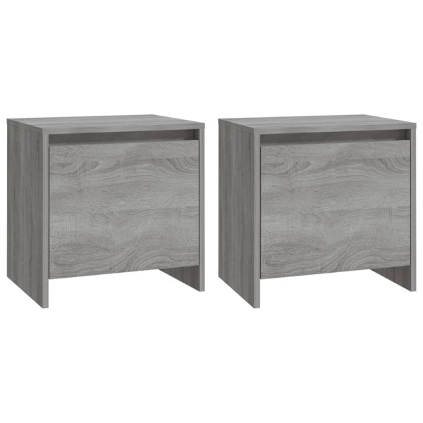 Szafka Nocna Komoda Stolik Półka Nocna Do Sypialni 45x34x44.5 cm 849125