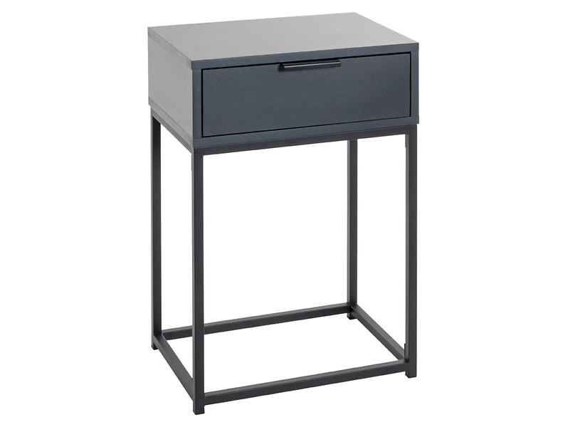 Szafka Nocna Malmo 40 cm antracyt/czarny 714114
