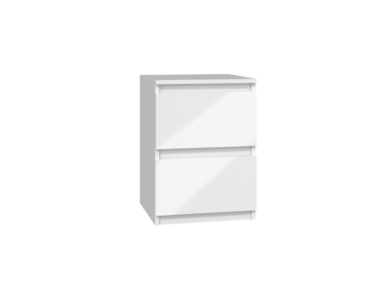 Szafka nocna Malwa M2 BIAŁY POŁYSK 943808
