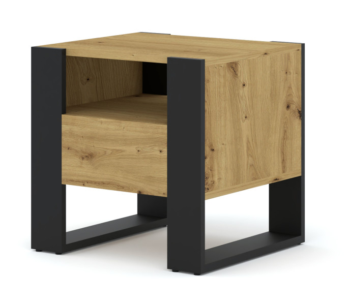 Szafka nocna MONDI 48 cm szuflada dąb artisan 240113