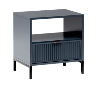 Szafka nocna Nakastlik LINK LS-7 indigo RYFLOWANE FRONTY 138853