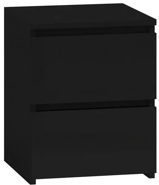 Szafka nocna Siena 2X - czarna 702200