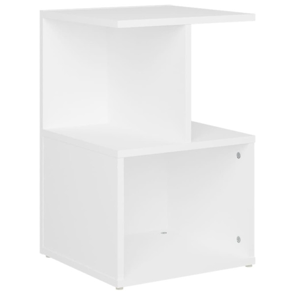 Szafka Nocna Stolik Komoda Biała Do Sypialni Pokoju Salonu 35x35x55 cm 745295