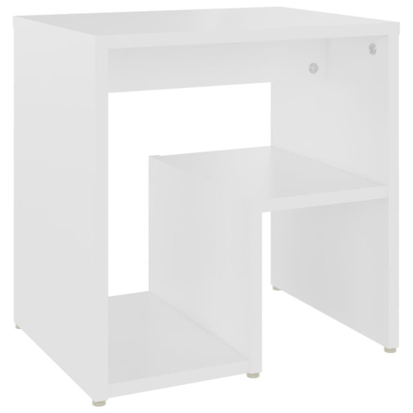 Szafka Nocna Stolik Komoda Biała Do Sypialni Pokoju Salonu 40x30x40 cm 739061