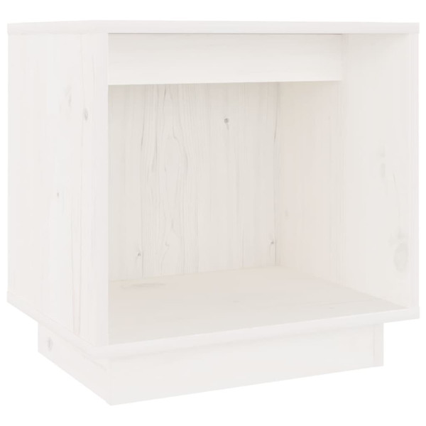 Szafka Nocna Stolik Komoda Biała Do Sypialni Pokoju Salonu 40x30x40 cm 744084