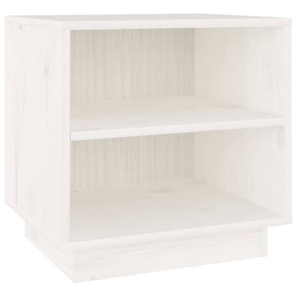 Szafka Nocna Stolik Komoda Biała Do Sypialni Pokoju Salonu 40x34x40 cm 743795