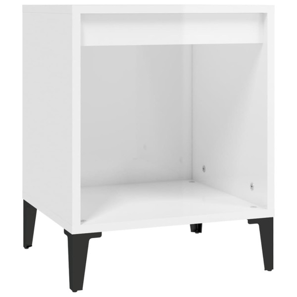 Szafka Nocna Stolik Komoda Biała Do Sypialni Pokoju Salonu 40x35x50 cm 738364