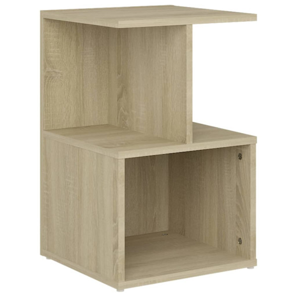 Szafka Nocna Stolik Komoda Brązowa Do Sypialni Pokoju Salonu 35x35x55 cm 745253